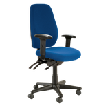 Buro Aura Ergo + Chair-Office Chairs-Dark Blue - Quickship-Yes Please-Flat Pack Please-Commercial Traders - Office Furniture