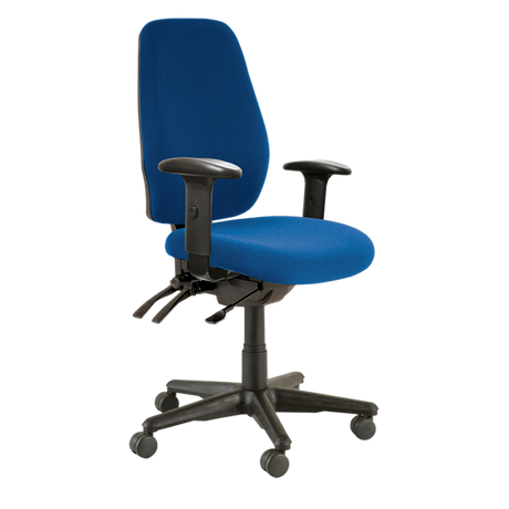 Buro Aura Ergo + Chair-Office Chairs-Dark Blue - Quickship-Yes Please-Flat Pack Please-Commercial Traders - Office Furniture