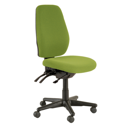 Buro Aura Ergo + Chair-Office Chairs-Green-No Thanks-Flat Pack Please-Commercial Traders - Office Furniture