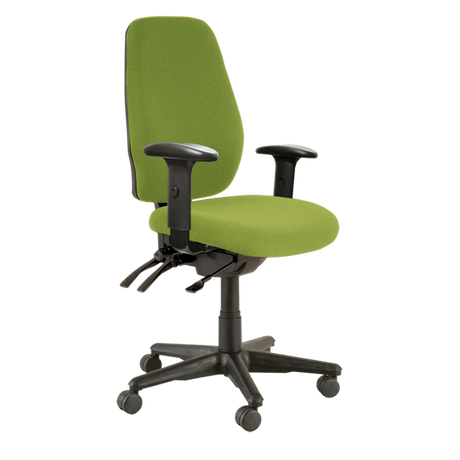 Buro Aura Ergo + Chair-Office Chairs-Green-Yes Please-Flat Pack Please-Commercial Traders - Office Furniture