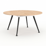 Euro Meeting Table 1500-Meeting Room Furniture-White-South Island Delivery (Ground Floor)-Commercial Traders - Office Furniture