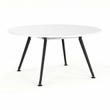 Euro Meeting Table 1500-Meeting Room Furniture-Black-North Island (Ground Floor)-Commercial Traders - Office Furniture