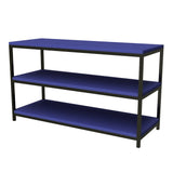 Shelving Unit Bag Rack 1200mm-Education Furniture-Blue-Commercial Traders - Office Furniture