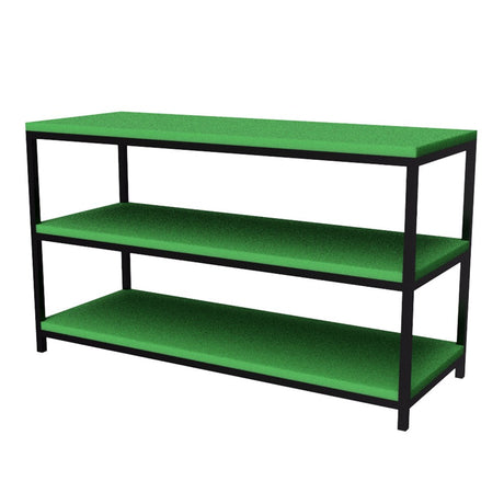 Shelving Unit Bag Rack 800mm-Education Furniture-Green-Commercial Traders - Office Furniture