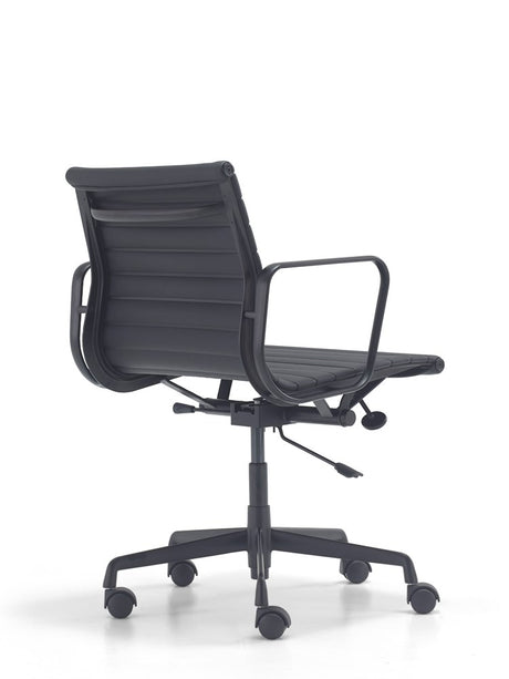 Bailey Executive Chair-Office Chairs-Black PU-Commercial Traders - Office Furniture
