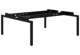 Balance Desk Base Only - 2 Pod Back to Back-Desks-Black-Commercial Traders - Office Furniture