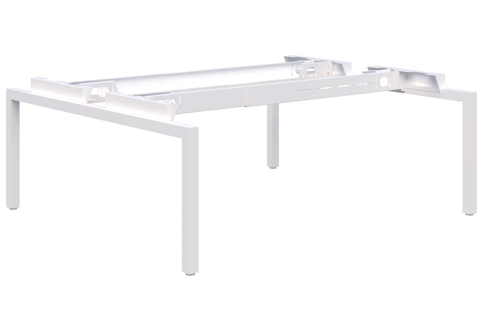 Balance Desk Base Only - 2 Pod Back to Back-Desks-Black-Commercial Traders - Office Furniture