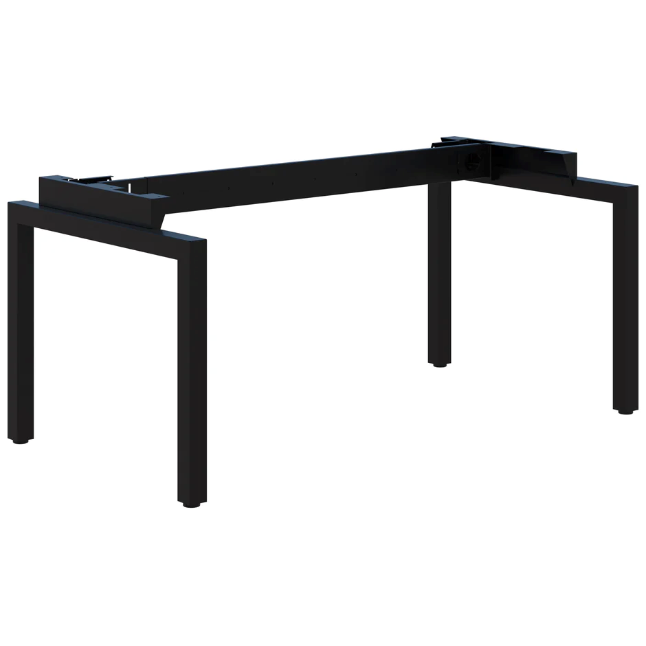 Balance Desk Single - Base Only-Desks-Black-Commercial Traders - Office Furniture