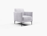 Bling Chair-Reception Furniture-Metal powder-coat-North Island Delivery-Lustrell (Vinyl)-Commercial Traders - Office Furniture