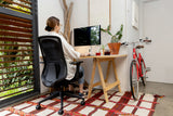 Buro Elan Black Mesh Chair-Office Chairs-No Armrest-No Headrest-Flat Pack Please-Commercial Traders - Office Furniture
