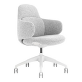Buro Odyssey-Office Chairs-Black PU-Flat Pack Please-Commercial Traders - Office Furniture