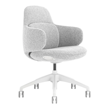 Buro Odyssey Chair-Office Chairs-Light Grey-Flat Pack Please-Commercial Traders - Office Furniture