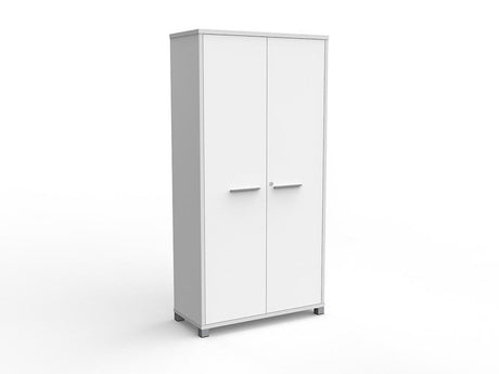 Cubit Cupboard 1800 H x 900 W-Storage-White-Commercial Traders - Office Furniture