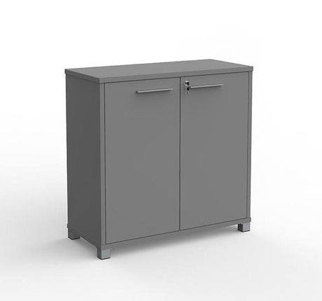 Cubit Cupboard 900 H x 900 W-Storage-Silver-Commercial Traders - Office Furniture