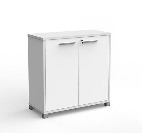Cubit Cupboard-Storage-900H x 900W-White-Commercial Traders - Office Furniture