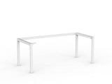 Cubit Desk Frame Only-Desking-1800 x 800-White-Commercial Traders - Office Furniture