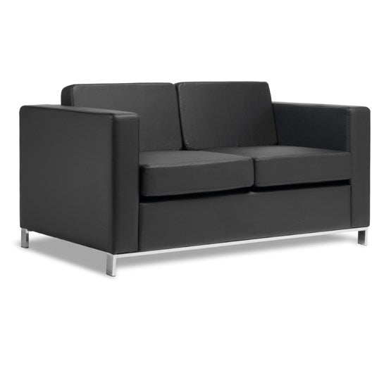 Carlos 2-Seater-Reception Furniture-Standard Finish-Commercial Traders - Office Furniture