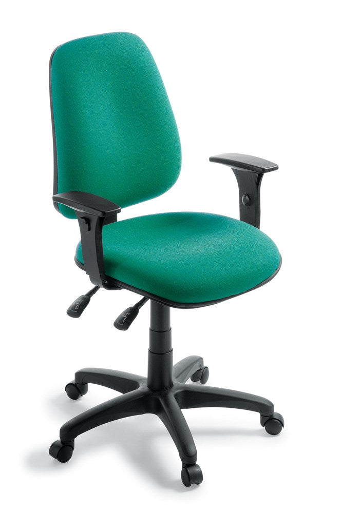 Chorus 3 Highback-Office Chairs-Quantum-No Arms Thanks-Commercial Traders - Office Furniture