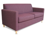 Cosmo 2 seater-Reception Furniture-North Island Delivery-Lustrell (Vinyl)-Commercial Traders - Office Furniture