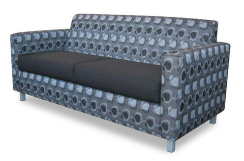 Cosmo 2 seater-Reception Furniture-North Island Delivery-Lustrell (Vinyl)-Commercial Traders - Office Furniture