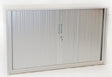Essentials Tambour - 900h x 1200w-Storage-Affinity Maple-North Island Delivery-Commercial Traders - Office Furniture