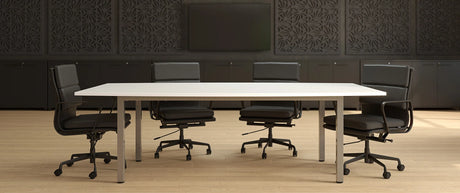 Cubit Boardroom Table-Meeting Room Furniture-Nordic Maple-White-Commercial Traders - Office Furniture