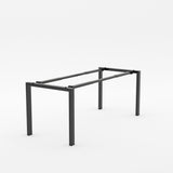 Alti Desk Frame Only 1200 - 1900 mm wide-Desking-White-North Island Delivery-Commercial Traders - Office Furniture