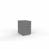 EKO Under Desk Drawers-Storage-Silver-2 Drawer and File-Commercial Traders - Office Furniture