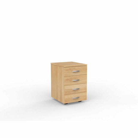 EKO Under Desk Drawers-Storage-Tawa-4 Drawers-Commercial Traders - Office Furniture