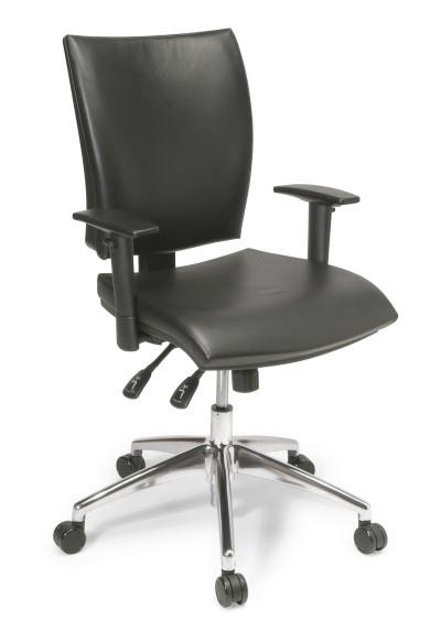 Edge 2 Mid Back-Office Chairs-Quantum-No Thanks-Commercial Traders - Office Furniture