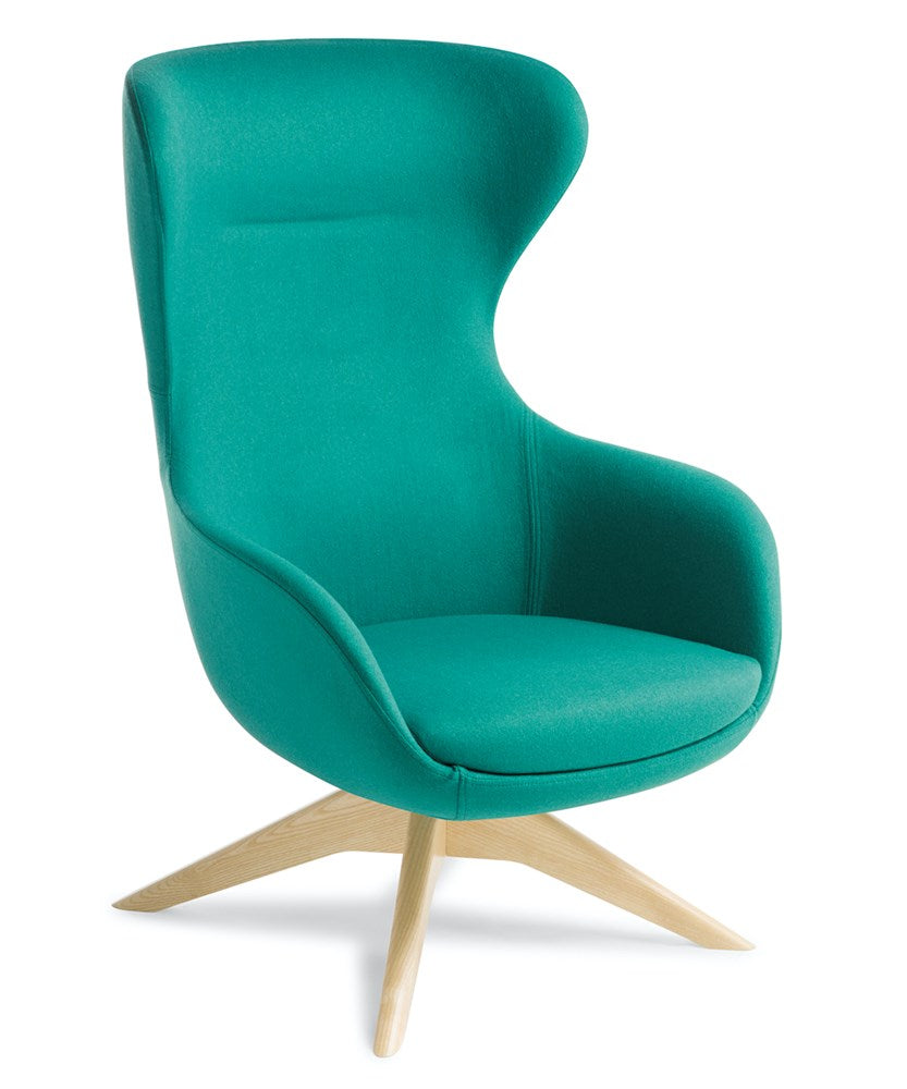 Elizabeth - Timber Base-Reception Furniture-Quantum-Dark Walnut-Commercial Traders - Office Furniture