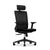 Elon Mesh Chair-Office Chairs-No Thanks-Black Nylon-North Island-Commercial Traders - Office Furniture