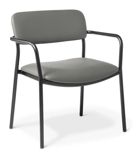 Fit Bariatric Chair-Chairs-Standard Charcoal-Commercial Traders - Office Furniture
