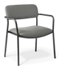 Fit Bariatric Chair-Chairs-Standard Charcoal-Commercial Traders - Office Furniture