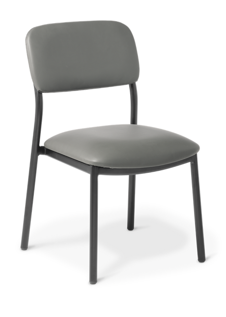 Fit Chair-Chairs-Standard Charcoal-Without Arms-Commercial Traders - Office Furniture
