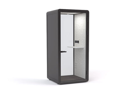 Haven Solo Pod-Office Pods-Black-Commercial Traders - Office Furniture