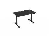 Haven Electric Standing Desk - Rectangular Top-Desking-1200 x 700-Black-Black-Commercial Traders - Office Furniture