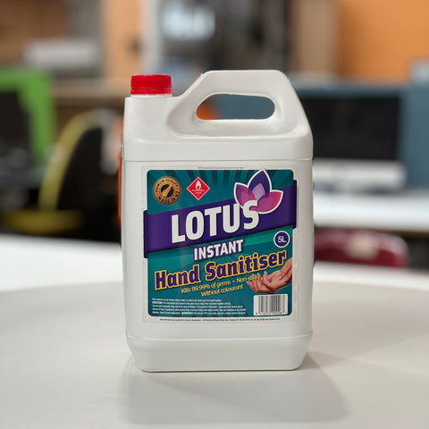 Clearance Lotus Hand Sanitzer - 5 Litre-Hygiene-Pick Up Only-Commercial Traders - Office Furniture
