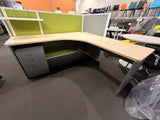 Ex Demo EKO 1800x1800x600 Workstation and Drawer Set - Auckland Only