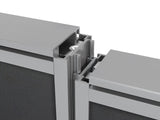 Studio 50 Partition - 1800h x 1800w-Office Partitons-CN-Midnight-Commercial Traders - Office Furniture