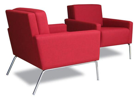 Jive 2 seater-Reception Furniture-North Island Delivery-Lustrell (Vinyl)-Commercial Traders - Office Furniture