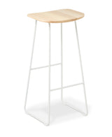 Klein Bar Stool-Lunchroom Chairs-White-Commercial Traders - Office Furniture