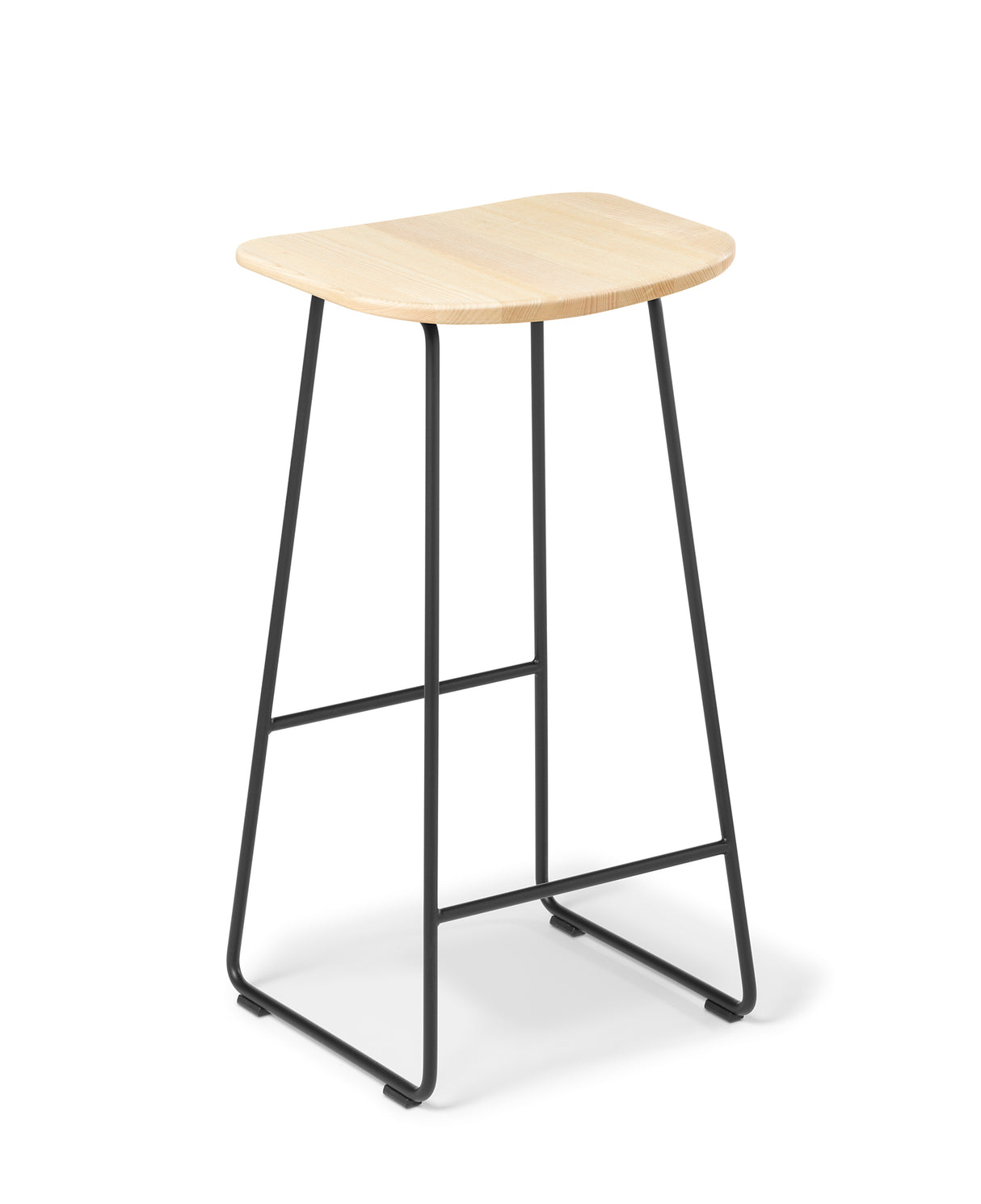 Klein Kitchen Stool-Lunchroom Chairs-Black-Commercial Traders - Office Furniture