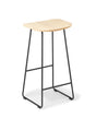 Klein Kitchen Stool-Lunchroom Chairs-Black-Commercial Traders - Office Furniture