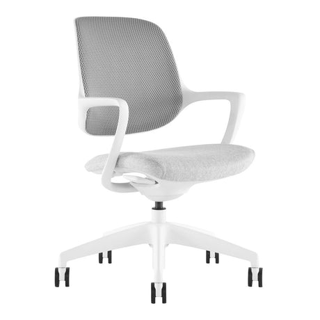 Konfurb Nara Chair-Office Chairs-White-Flat Pack Please-Commercial Traders - Office Furniture