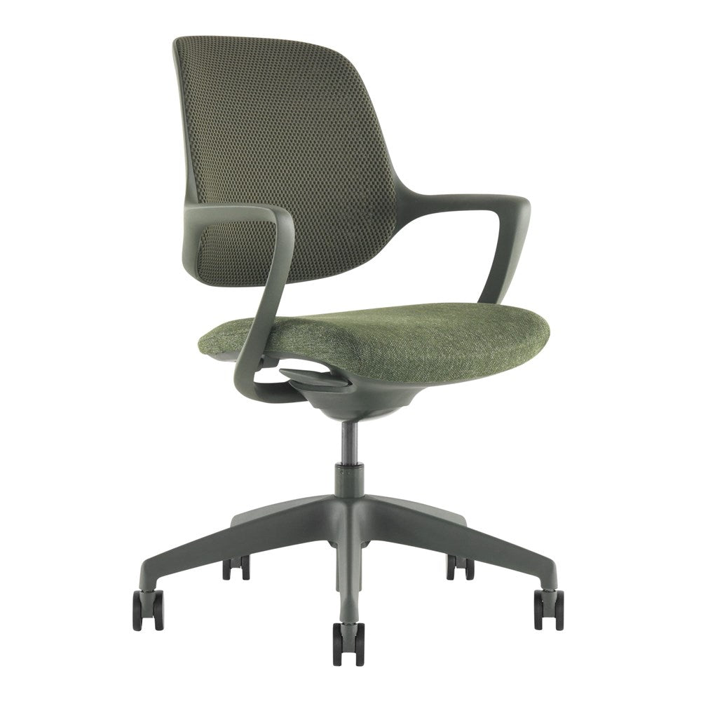 Konfurb Nara-Office Chairs-Black-Flat Pack Please-Commercial Traders - Office Furniture