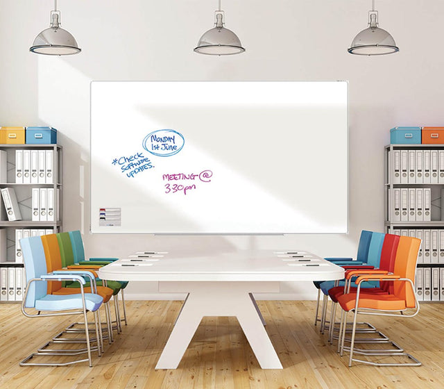 Value Whiteboard-Whiteboards-300 x 400-No Accessories Thanks-Commercial Traders - Office Furniture