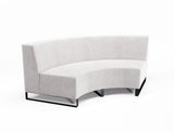 Vista Large 90° Concave-Reception Furniture-Sleigh-Low-Lustrell (Vinyl)-Commercial Traders - Office Furniture