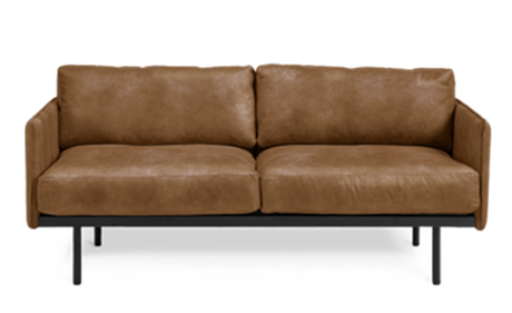 Leo Sofa-Reception Furniture-Standard Oatmeal-Commercial Traders - Office Furniture