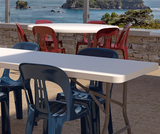 Life 1500 folding table - round-Lunchroom Furniture-Default-Commercial Traders - Office Furniture